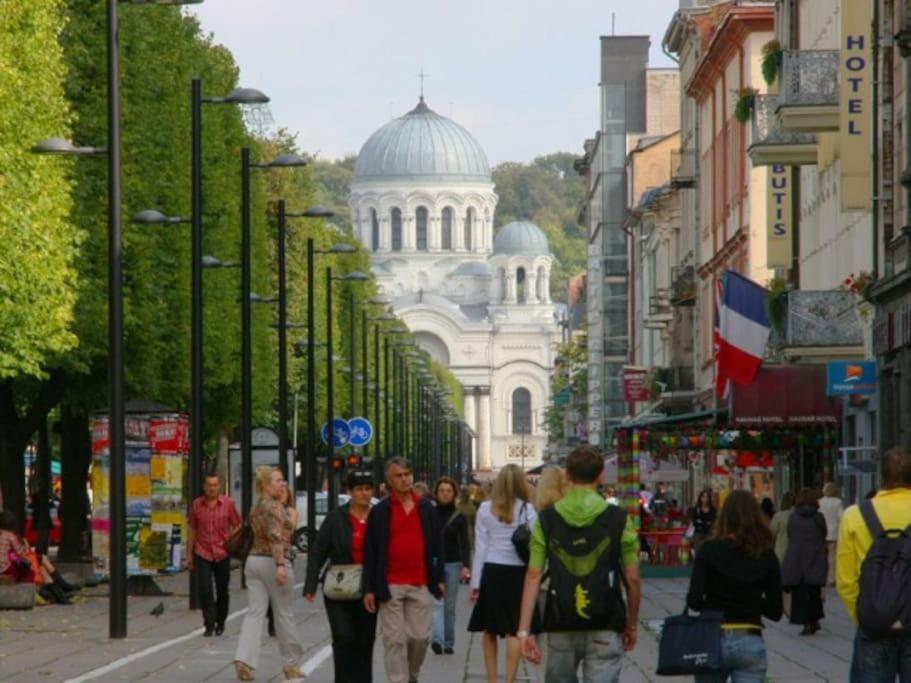 Modern Flat In Old Town Kaunas - Free Parking & Self Check-In Esterno foto